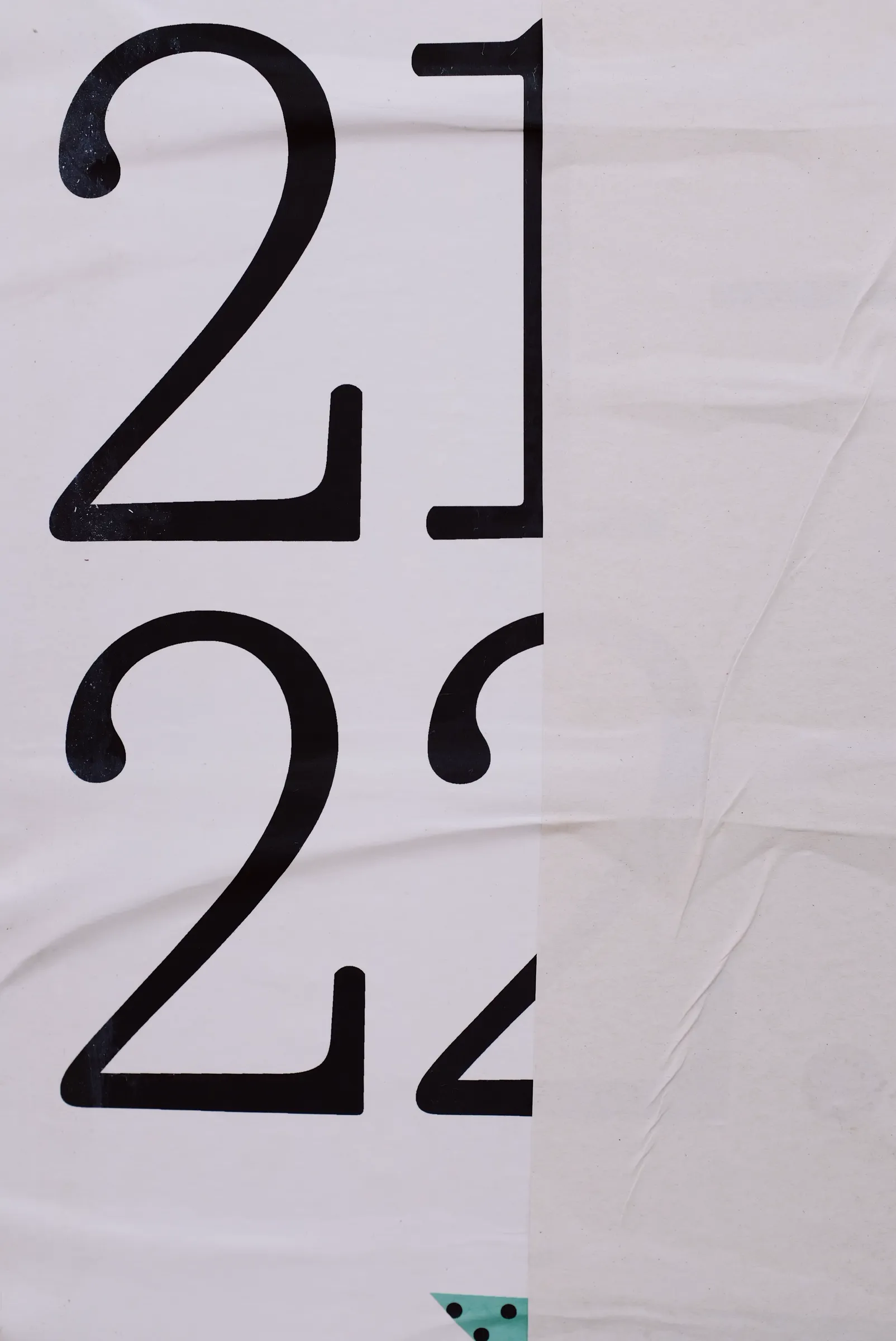 Плакат «21 / 22»